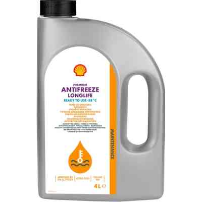 Антифриз Shell Premium LL 4л (готовий G12+ черв.) (5938) Винница