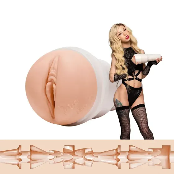 Мастурбатор Fleshlight Girls: Kenzie Reeves - Cream Puff, зі зліпка вагіни, дуже ніжний Львів