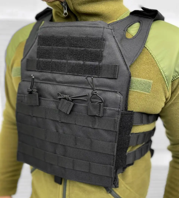 Тактическая плитоноска Function k6 п5-1 (без плит) Черный Винница - изображение 1