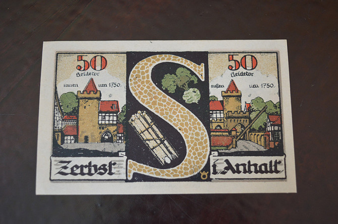 Германия. Нотгельд. 50Pf ( 6 ) Полтава - изображение 1