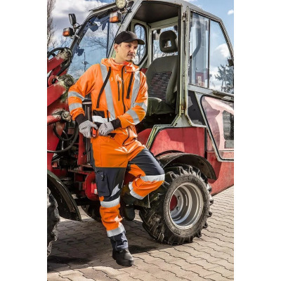 Куртка рабочая Neo Tools Basic, XL(54), повышенной видимости, полиэстер, 240 г/м2, оранжевый (81-746-XL) Винница - изображение 2