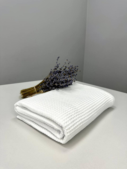Вафельний рушник Ideal Textile 40х60 см білий 220 г/м2 (56860837) Чернівці - фото 5