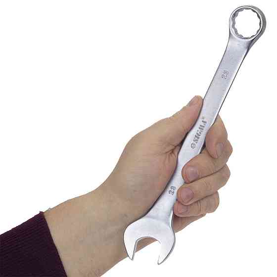 Ключ ріжково-накидний 23 мм CrV satine SIGMA (6021231) Київ