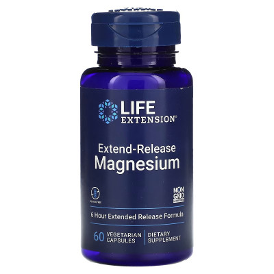 Минералы Life Extension Магний пролонгированного действия, Extend-Release Magnesium, 60 ве (LEX-21076) Винница - изображение 1
