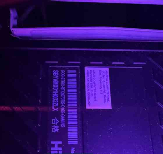 Відеокарта RTX 4070 Ti super ASUS ROG Strix Київ