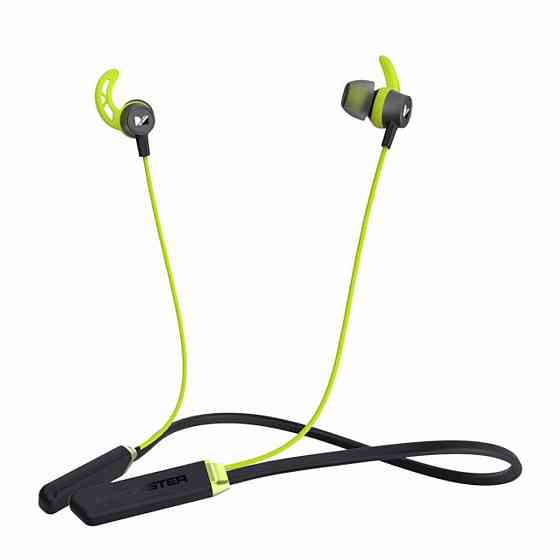 Беспроводные спортивные наушники для бега Monster iSport Lite Green Bluetooth наушники с шейным ободом и микрофоном, зеленые Киев