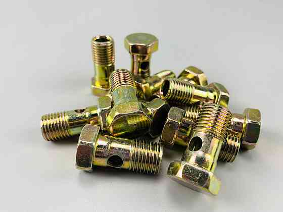 Болт-штуцер M 14 × 1.5 × 35 один отвір універсальний Мукачево