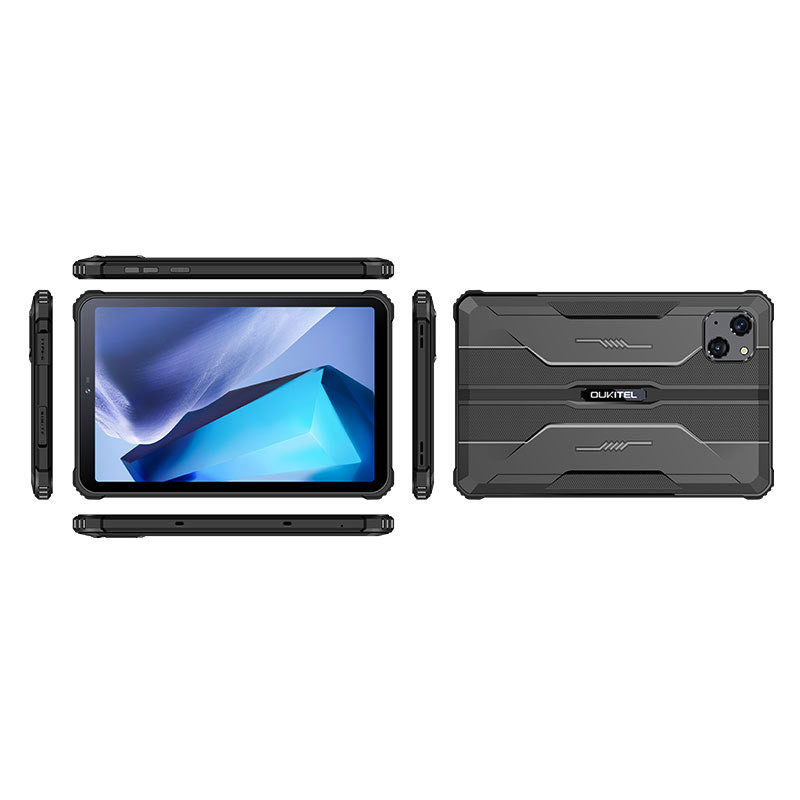 Планшет Oukitel RT3 8” HD+ /4GB/64GB/ MT6762 /5150mAh/ 16+8Мп /IP69K/ NFC / LTE Black Винница - изображение 8