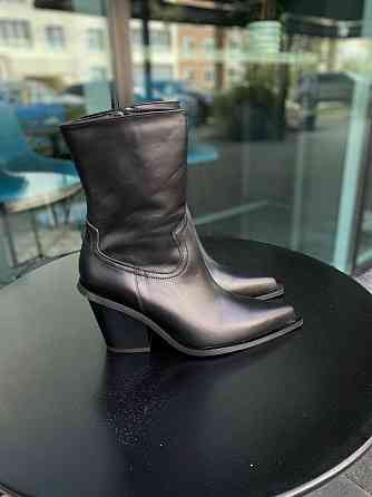 Nikos Черевики жіночі Niko`s 2478 чорні (весна-осінь, шкіра натуральна) (5644) 38 Коломия