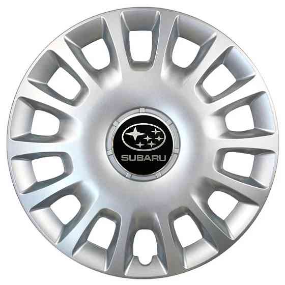 Автомобильные модельные колпаки R14 Subaru 214 4шт, SJS, серебряные Киев