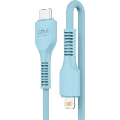 Дата кабель USB-C to Lightning 1.0m AR88 3A Blue Armorstandart (ARM65288) Вінниця - фото 1