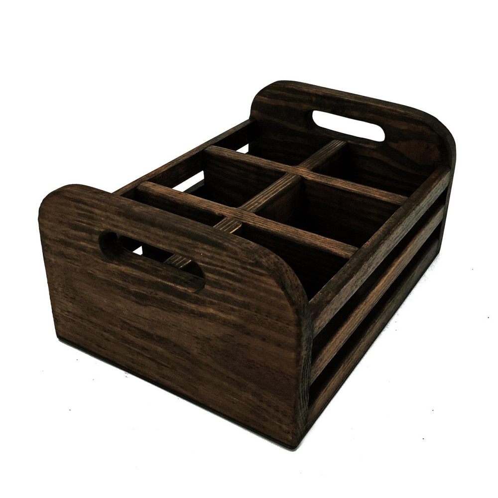 Підставка для столових приладів "Лекка" мокко Миколаїв - фото 1