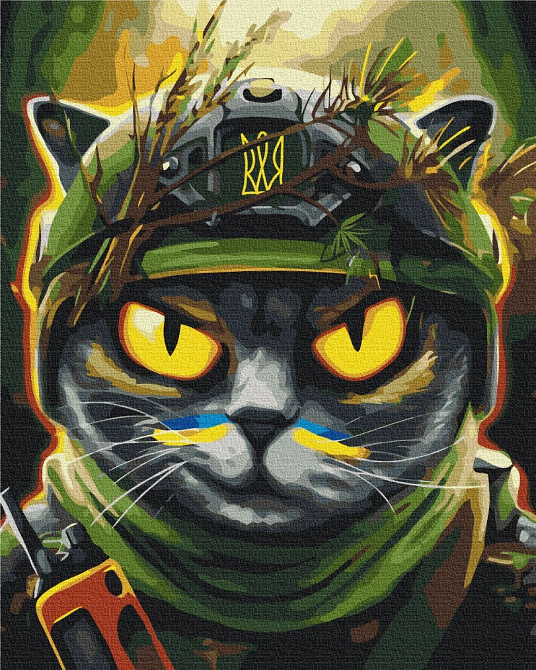 Котик разведчик ©Марианна Пащук Киев - изображение 1