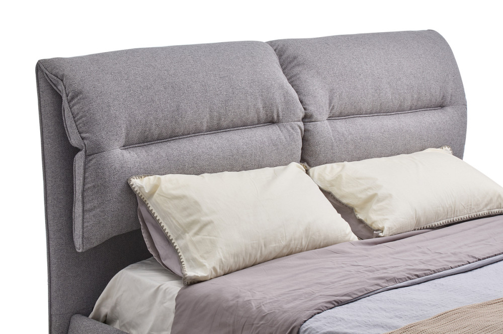 Ліжко м'яке 1600*2000 Сандра, сірий Київ - фото 4