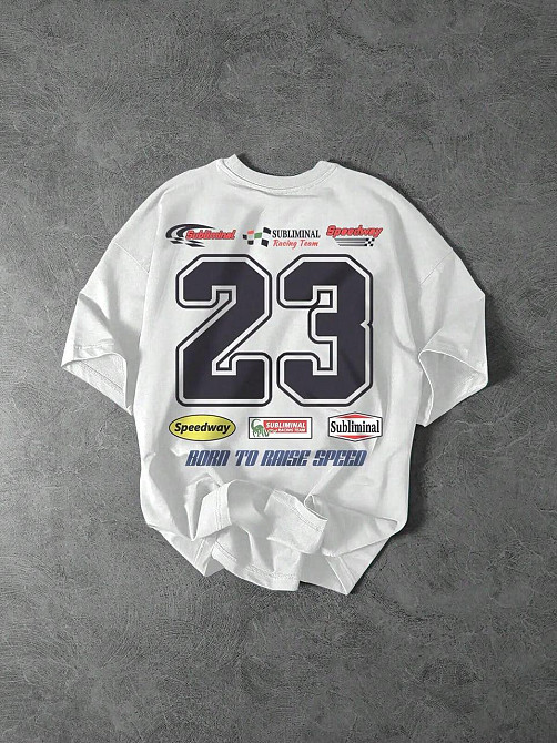 Футболка чоловіча с принтом  46 Біла 2664091052 Дніпро - фото 1