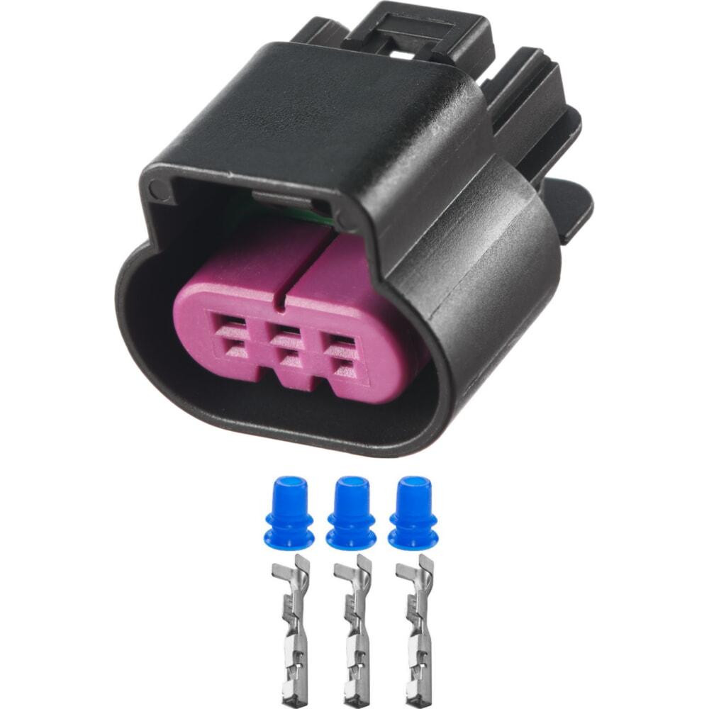 Роз'єм конектор 3-кон., Дат, Температури, Дат, Уровня Масла, 15326808, 13519047, 88988143, Buick, Cadillac, Chevrolet, Daewoo Київ - фото 1