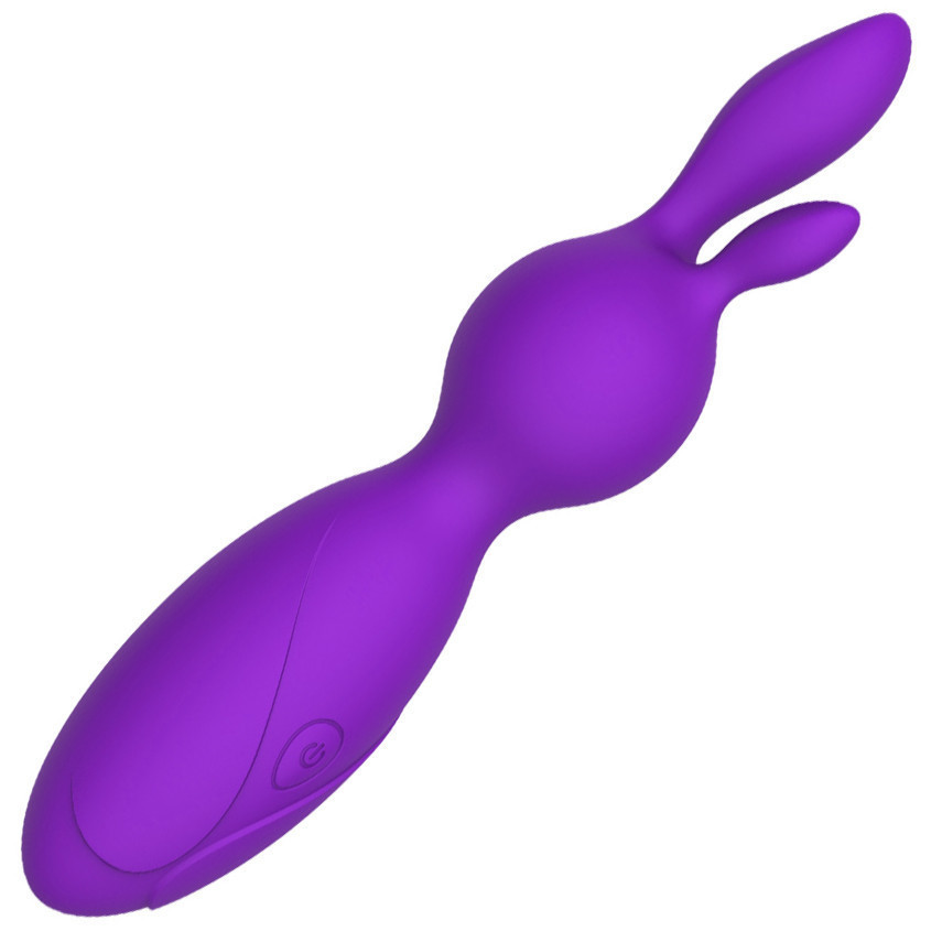 Вібратор Purple bunny 10 режимів вібрації колір фіолетовий Sex Aura Київ - фото 1