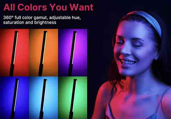 Световой луч Ulanzi VL119 RGB для видео, TikTok, стримов, фото, фотолампа. Харьков