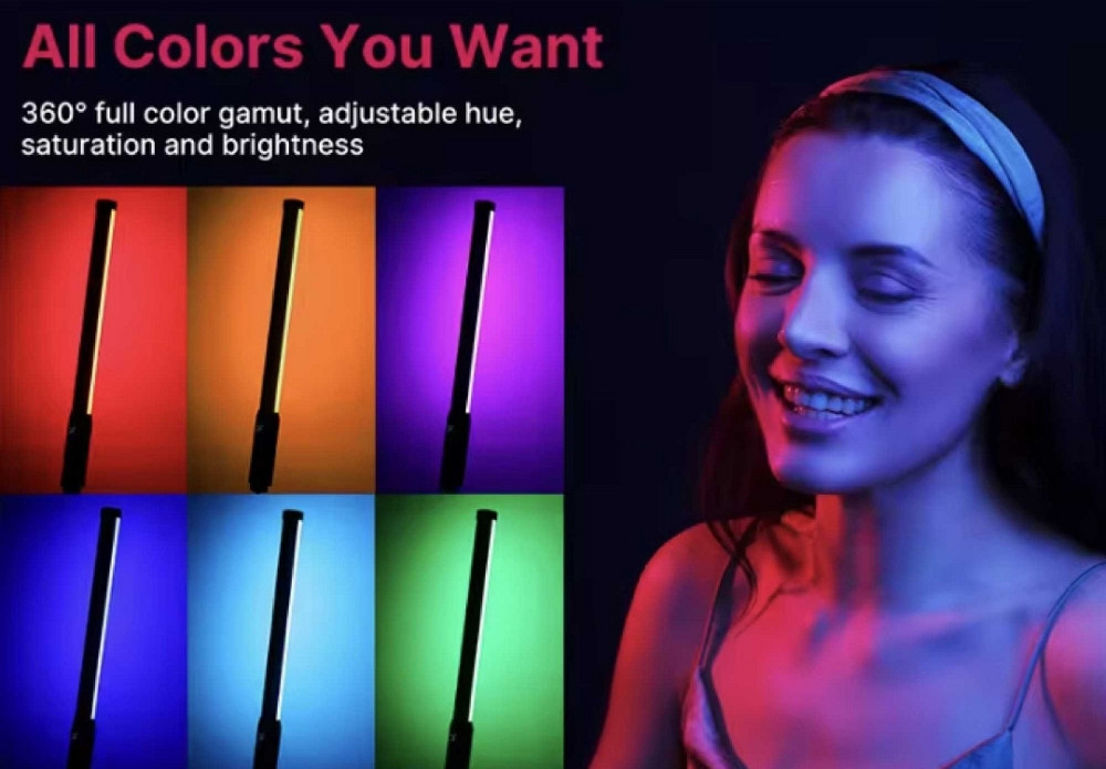 Световой луч Ulanzi VL119 RGB для видео, TikTok, стримов, фото, фотолампа. Харьков - изображение 3
