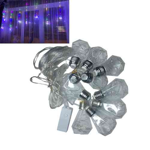 Світлодіодна новорічна гирлянда кольорова 150 LED, 3x1.5м Київ