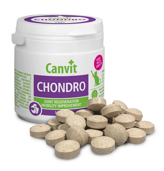 Canvit Chondro for cats (Каніт Хондро для котів) вітамінна кормова добавка для регенерації суглобів Запоріжжя - фото 2