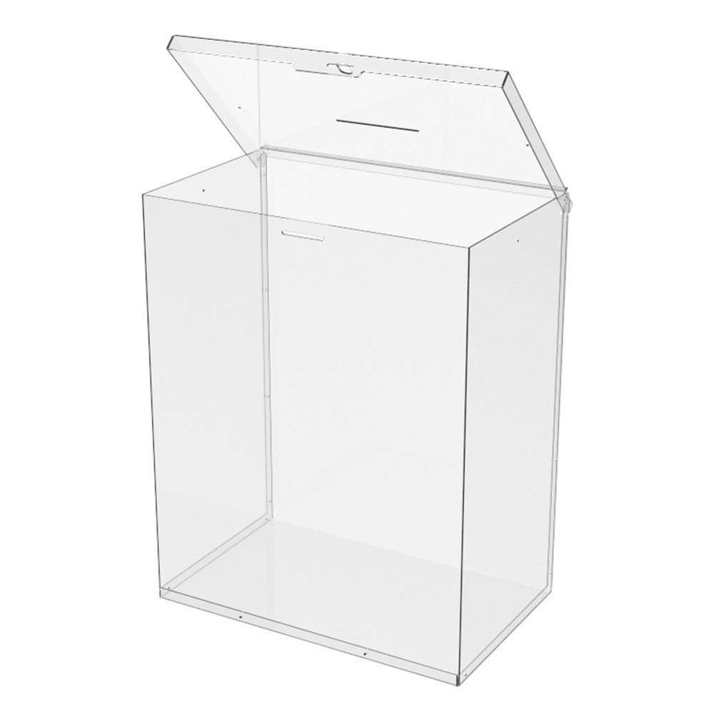 Ящик EKOSTAR с замком для пожертвований и сбора денег 400x250x500. Объем 50 литров Киев - изображение 4