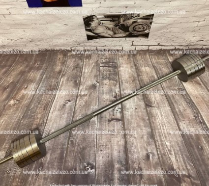 Набор 79 кг Штанга + Гантели металлические разборные 2 по 36 кг Гантели, гири, штанги и диски Киев - изображение 3