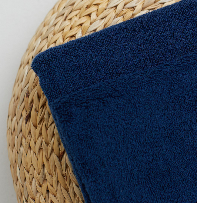 Полотенце банное Ideal Textile махровое 100х150 см (56860335) Темно-синій Черновцы - изображение 4