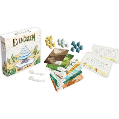 Настільна гра Games 7 Days Evergreen: сосни та кактуси (Evergreen: Pines and Cacti) (англ.) + QR-код на укр. правила (HG171) Вінниця - фото 2