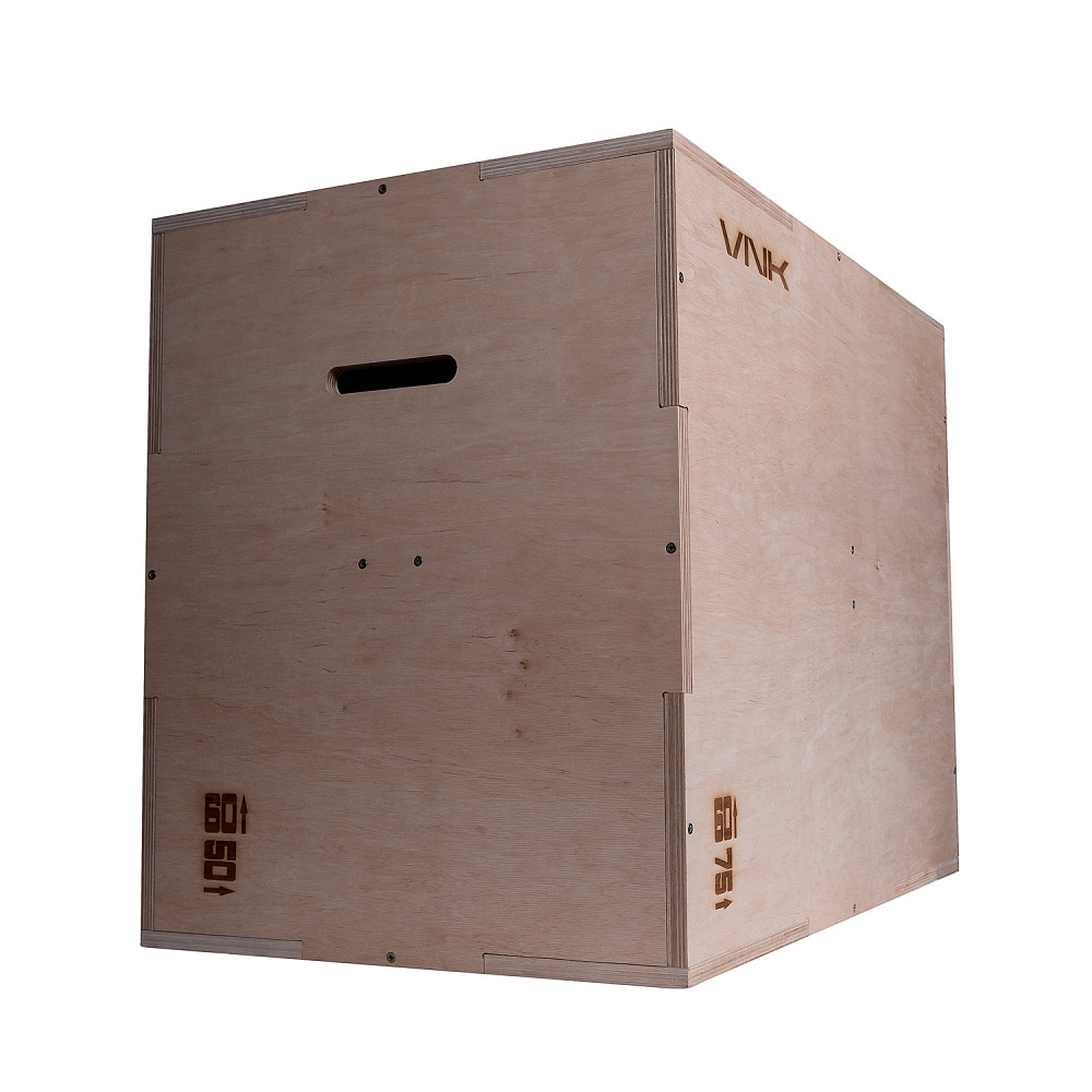 Пліобокс VNK Cros 50*60*75см (тумба для кросфіту) Каменское - изображение 2