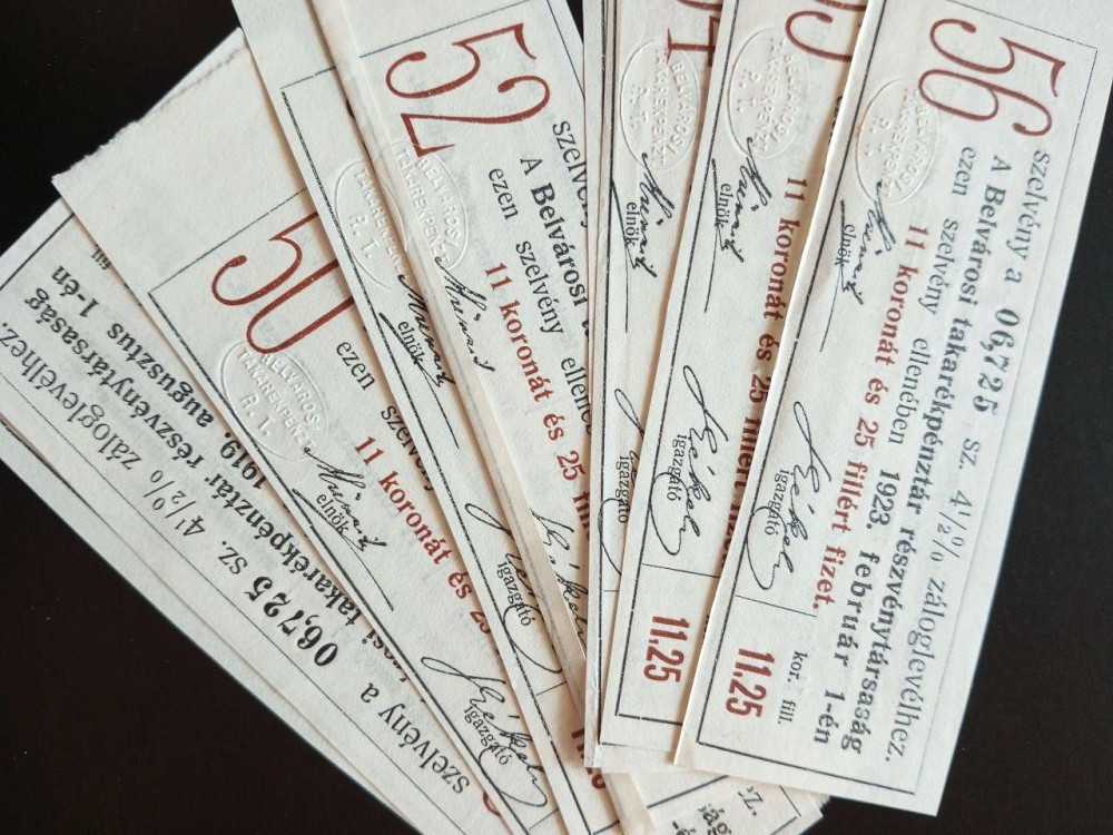 Купон облигации 1923 г Акции. (46) Полтава - изображение 1