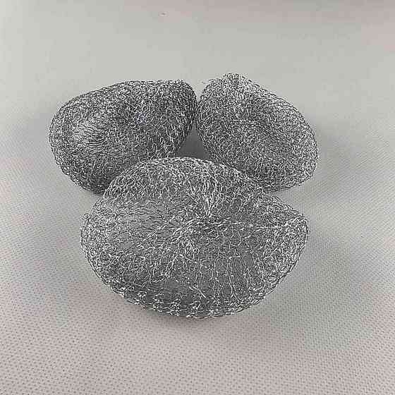 Мочалка залізна (а3*10 г) Сітка Дніпр (1 пачка) Харків