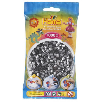 Набор для творчества Hama бусин под серебро, 1000 шт термомозаика (207-62) Винница - изображение 1