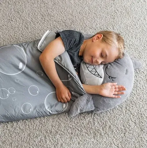 Детский спальный мешок на молнии 3 в 1 игрушка подушка спальник и встроенная подушка Коломыя - изображение 8