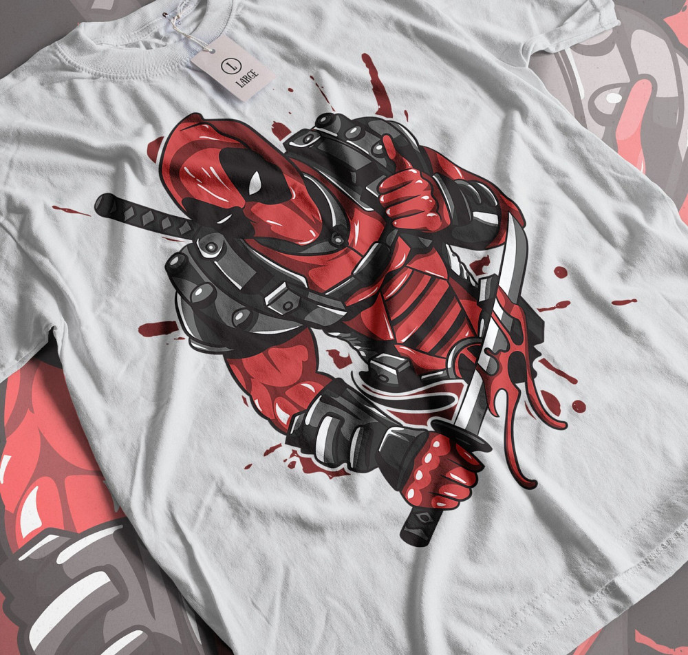 Футболка з аніме принтом Суперхеро Біртхдай Суперхеро Гіфт оверсайз (S/M/L) Чорний AnimeJ0901 Дніпро - фото 2