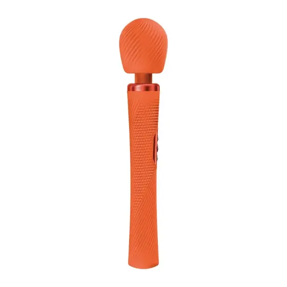 Вібромасажер Fun Factory VIM Vibrating Wand Orange, суперпотужний та легкий, до 6 годин роботи Львів