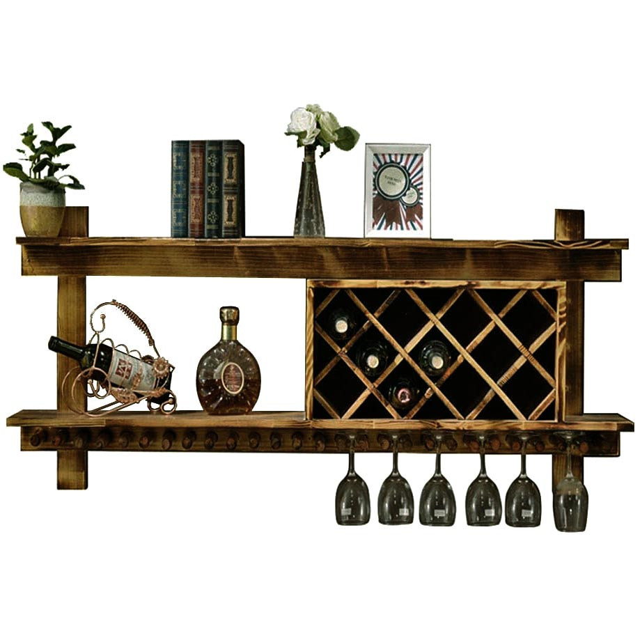 Настінна винна полиця "Хокуто 120" мустанг Миколаїв - фото 1