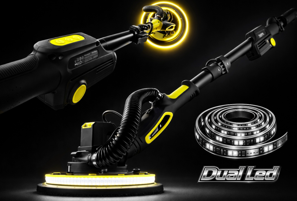 Шліфмашина для стін жираф Toolme 900Вт 225мм (Польща) Київ - фото 6