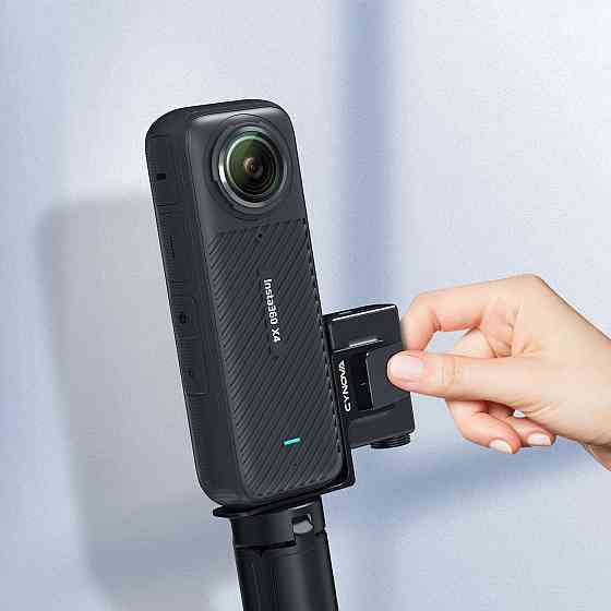 Кріплення для DJI Mic Mini на Insta360 X4/X3/X2 невидиме Cynova C-X4-CS03 Київ