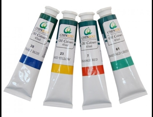 Фарба олійна "Chinjoo"  45мл 32520050 сіра пейна, шт Київ - фото 1