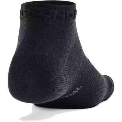 Шкарпетки Under Armour 1365745-001 Essential Low Cut 3 пари чорний MD (195251417063) Вінниця