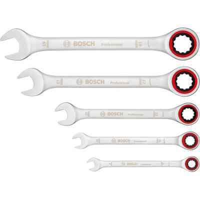 Ключ Bosch комбінований, набір 5шт, 8,10,13,17,19мм (1.600.A02.Z3D) Вінниця