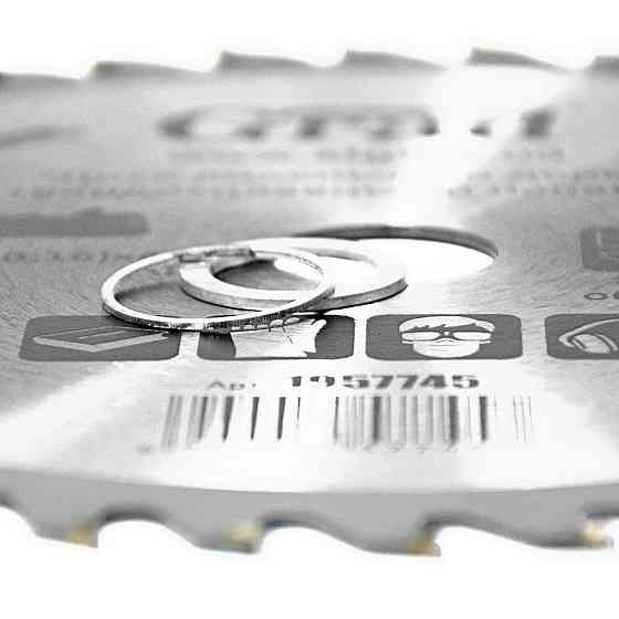 Диск пиляльний по дереву з твердосплавними напайками Ø185×22.2 (20; 16)×40Т, 8000об/хв GRAD (1957745) Рівне