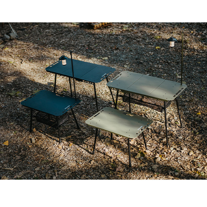 Стол складной Naturehike CNK2450JJ025 60х40 см алюминий Черный Винница - изображение 5