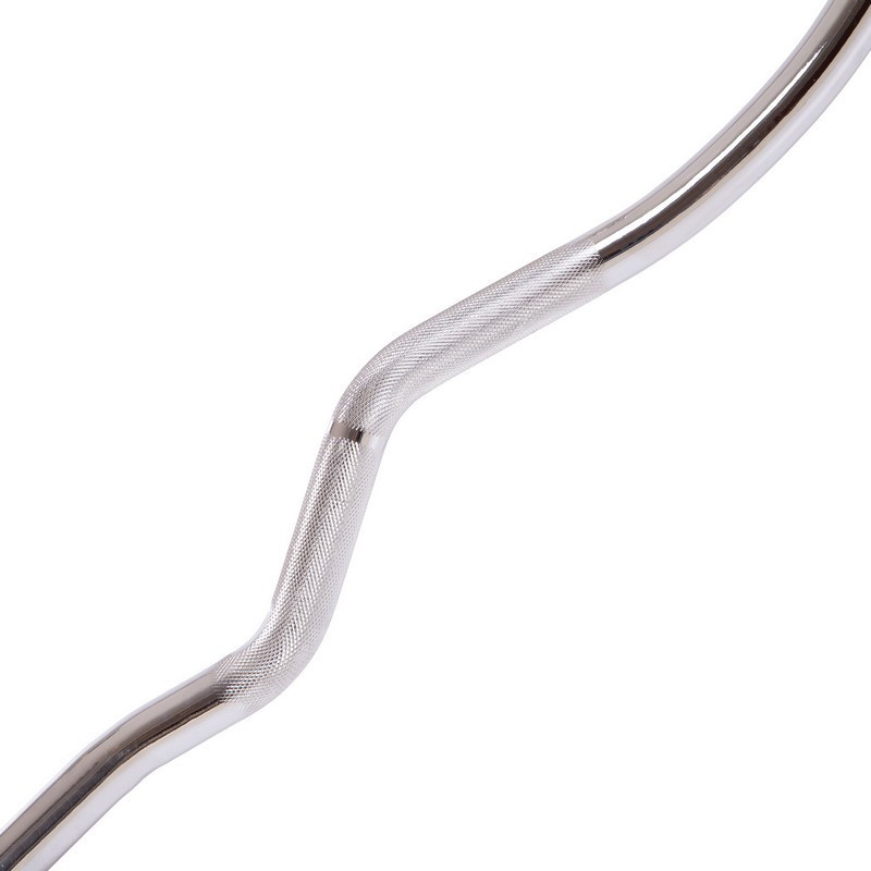 Штанга фиксированная изогнутая полиуретановая LI NUO 3623-5 длина 106 см 5 кг Киев - изображение 5