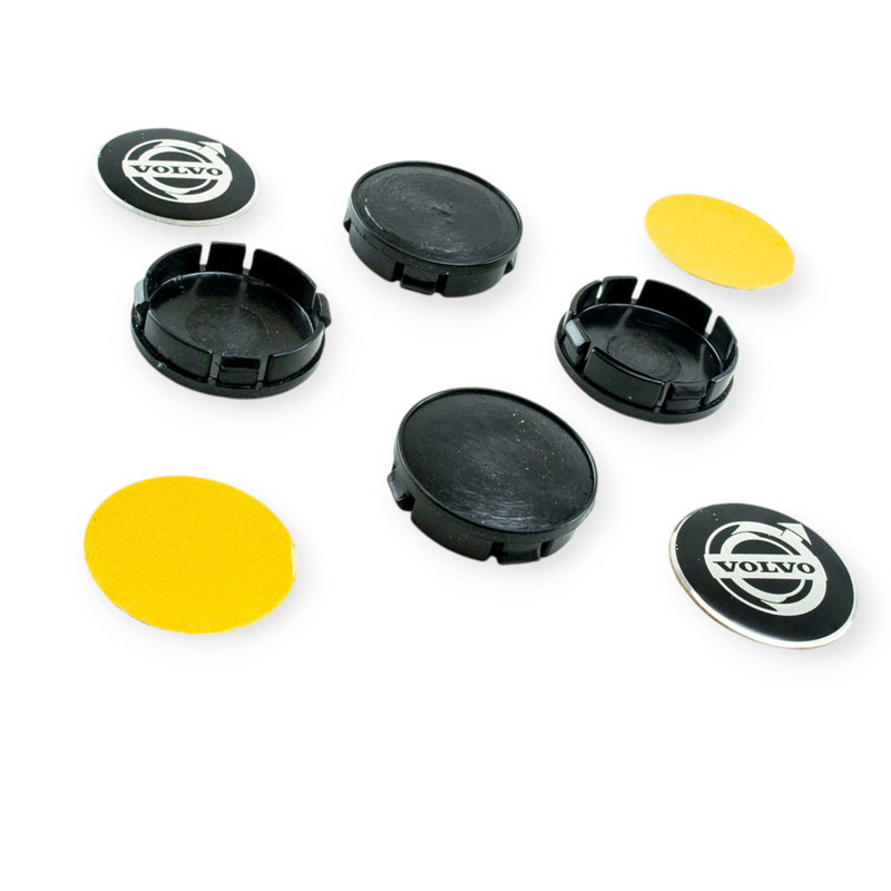 Ковпачок заглушка диска volvo 56/58мм (к-т 4шт) Мукачево - фото 1