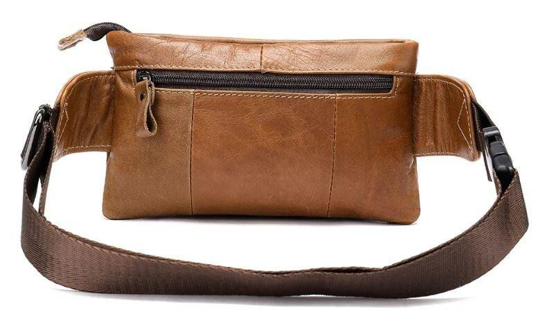 Сумка на пояс Vintage 14658 Рыжая Киев - изображение 2