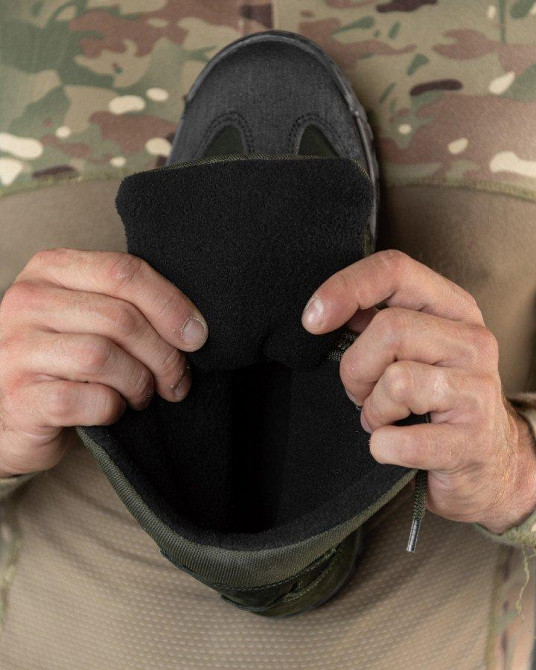 Тактичні черевики weightlessess на флісі Olive ВТ0459 Одеса - фото 7