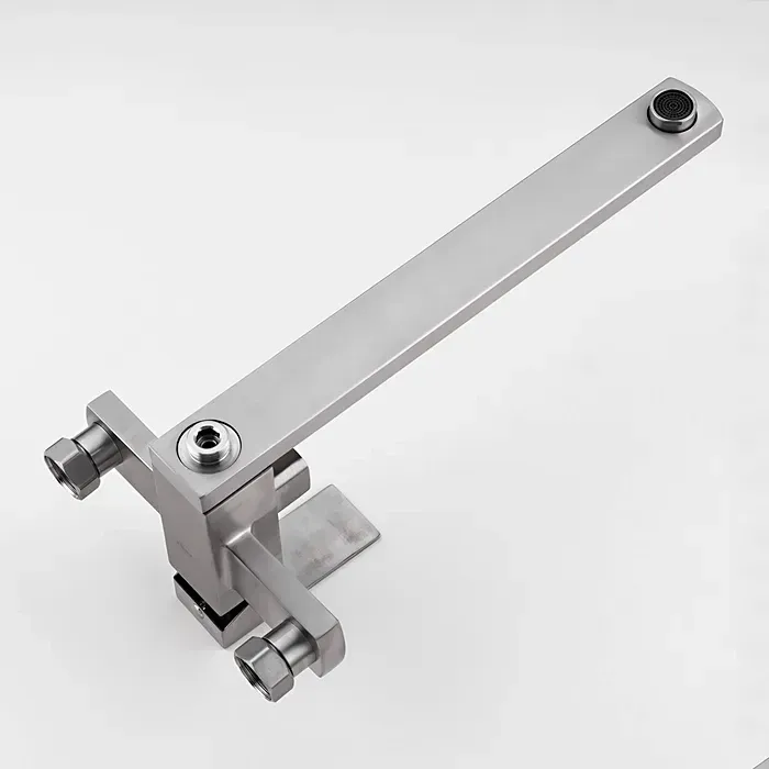 Змішувач для ванни з душовим гарнітуром Frap H802 F22802 сатин Київ - фото 6