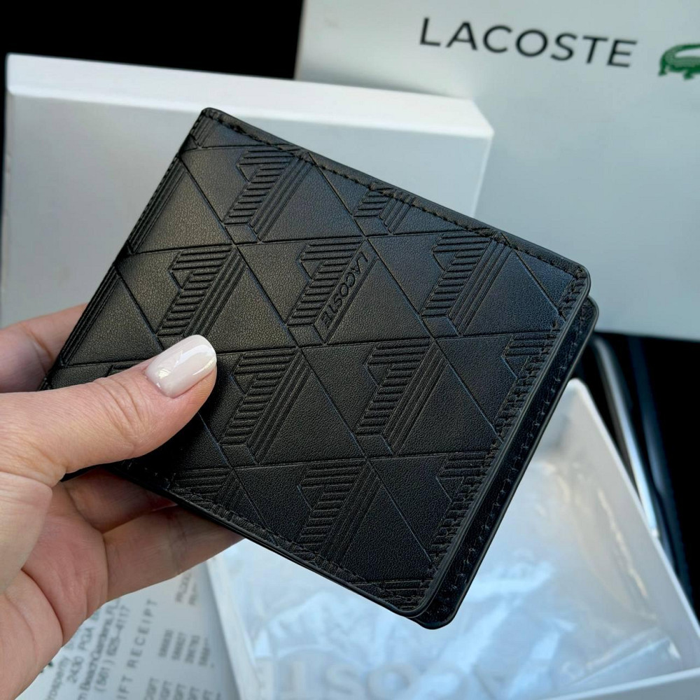 Мужской кошелек Lacoste в фирменной упаковке (В2) Киев - изображение 9